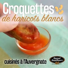 Croquettes de haricots blancs