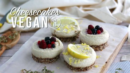 Cheesecakes végétaliens, une recette vegan de a à z