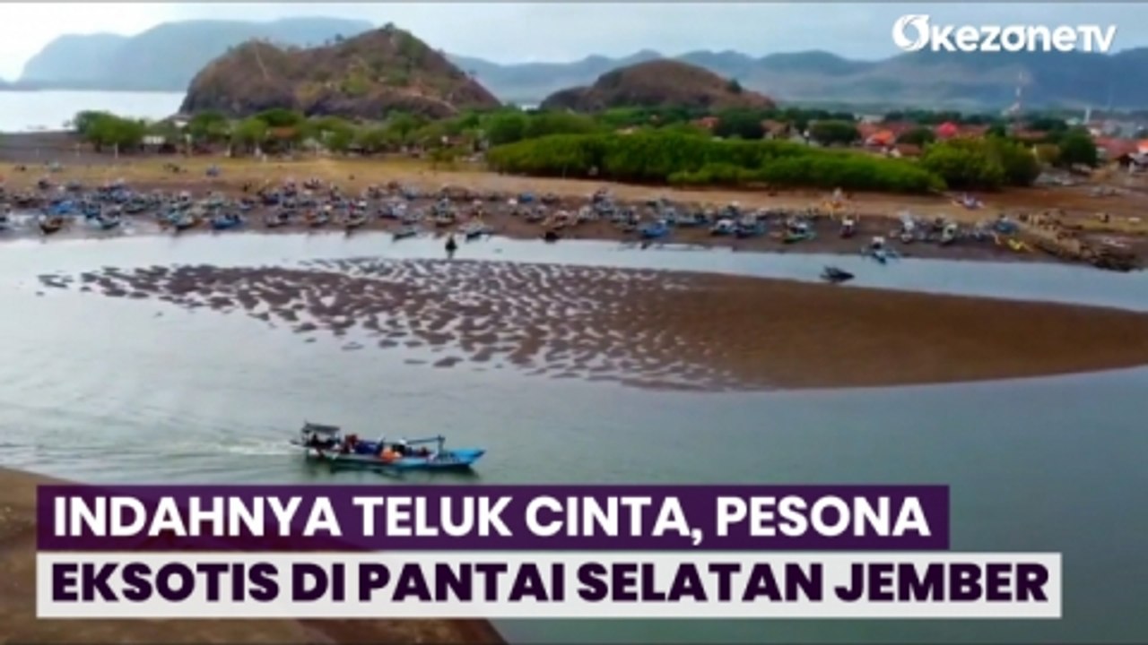 Pesona Keindahan Teluk Cinta yang Eksotis dan Tersembunyi di Pantai Selatan, Jember