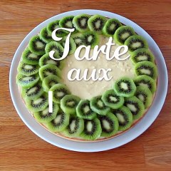 Tarte aux kiwis (rapide et simple)