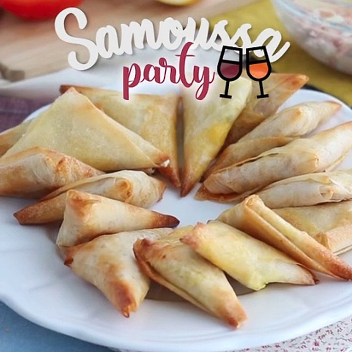 Samoussas thunfisch und tomaten