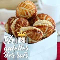 Mini galettes des rois aux pépites de chocolat
