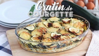Gratin de courgettes simplissime