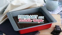 Fondant au chocolat et haricots rouges - sans gluten / sans lactose