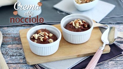 Crema alle nocciole (dessert vegano e senza glutine)