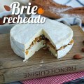 Queijo brie recheado (damasco e amêndoas)