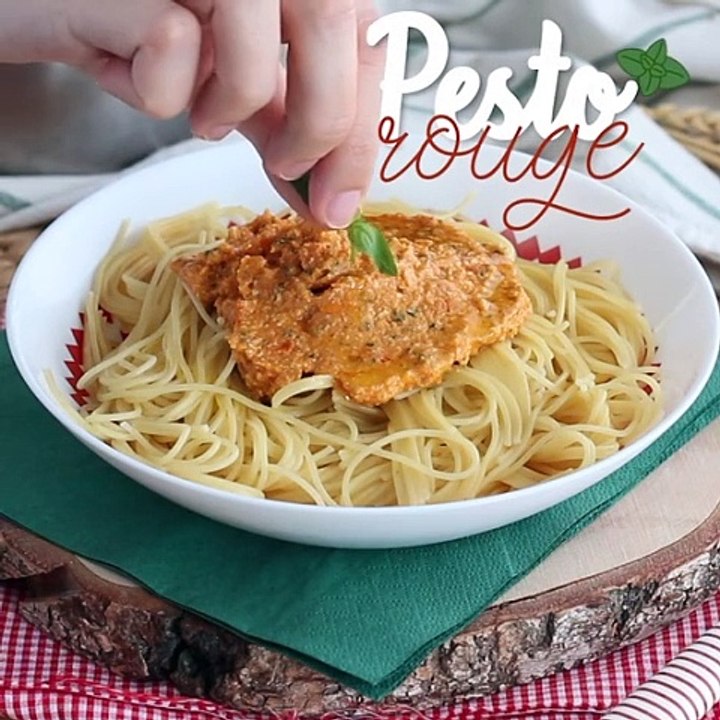 Rote pesto-sauce