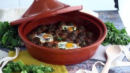 Tajine di kefta (polpettine di carne speziate della tradizione magrebina)