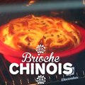 Brioche chinois, fourrée à la crème pâtissière et aux pépites de chocolat