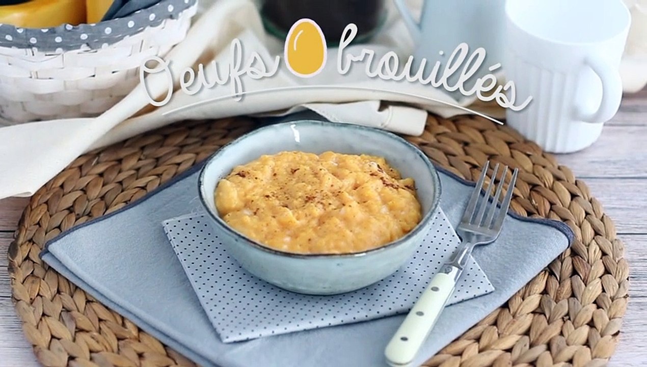 Oeufs brouillés, la vraie recette