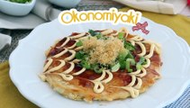 Okonomiyaki - omelete japonesa