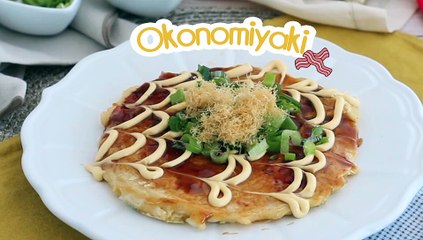 Okonomiyaki - omelete japonesa