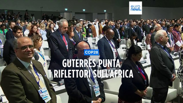 La Cop28 apre a Dubai: al via due settimane di negoziati sul clima