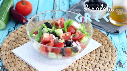 Insalata greca - la ricetta originale per preparare l'horiatiki
