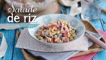 Salade de riz composée (facile et rapide)