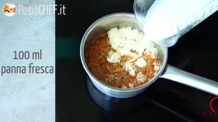 Torta cremosa al cioccolato e caramello al burro salato