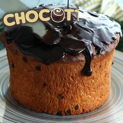 Chocotone (panetone de chocolate)