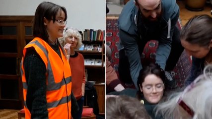 Watch: Just Stop Oil new recruits taught how to protest in seven-hour training ‘camp’