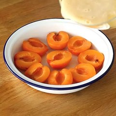 Gratin d'abricot à la noix de coco