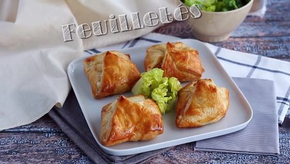 Paniers feuilletés au saumon fumé et fromage de chèvre frais