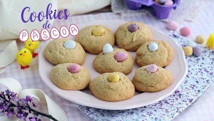 Cookies de ovo de páscoa