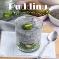 Pudding de graines de chia au kiwi