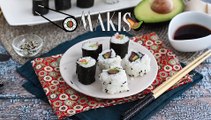 Makis de salmão defumado e abacate (clássico e califórnia)