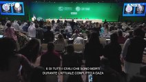 Cop28, il vertice si apre con un minuto di silenzio per le vittime a Gaza