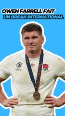 Owen Farrell fait une pause avec l’Angleterre