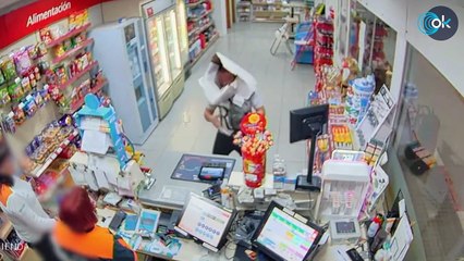 Un atracador asalta una gasolinera de Burgos con una caja en la cabeza y le detienen en un prostíbulo