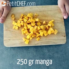 Sorvete de Manga Fácil e Rápido 🍨 Receita Caseira Deliciosa