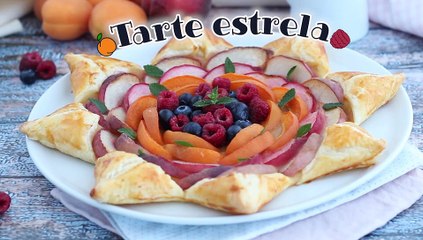Receita de Tarte Estrela de Frutas: Lanche Colorido e Saboroso 🍎