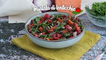 Insalata di lenticchie e patate dolci