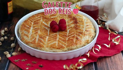Galette dos reis - framboesa e pistache