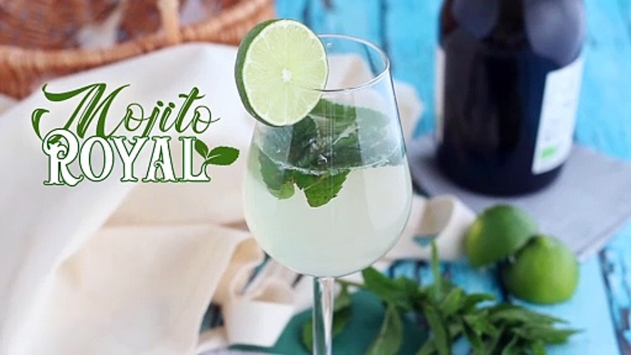 Mojito royal au prosecco
