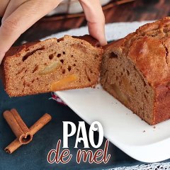 Pão de mel com especiarias (pain d'épices)