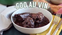 Coq au vin (galo ao vinho)