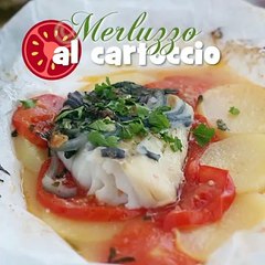 Merluzzo al cartoccio, ricetta facile