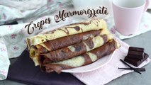 Crêpes marmorizzate (vaniglia e cioccolato)