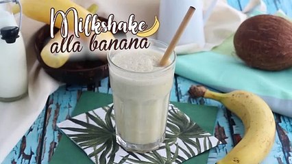 Milkshake banana e vaniglia