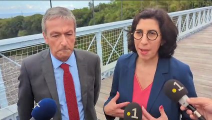Pont suspendu : les ministres saluent la rénovation