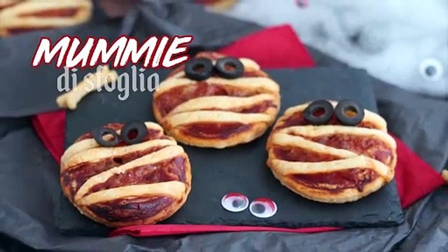 Mummie di sfoglia - ricette per halloween