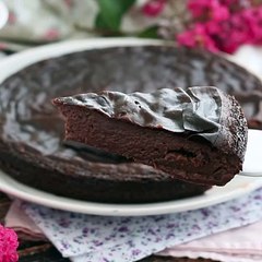 Flan al cioccolato senza glutine
