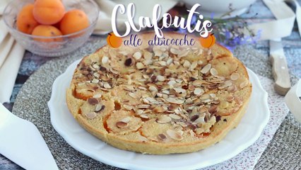 Clafoutis di albicocche e mandorle