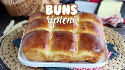 Panini al latte ripieni con scamorza e pancetta