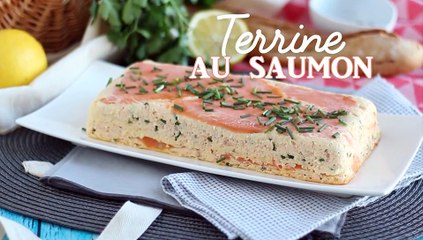 Terrine au saumon frais et saumon fumé