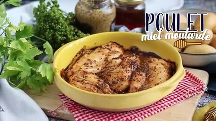 Poulet miel et moutarde