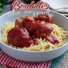 Boulettes de viande cœur mozzarella
