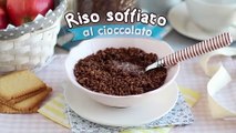 Riso soffiato al cioccolato - cereali simil coco pops