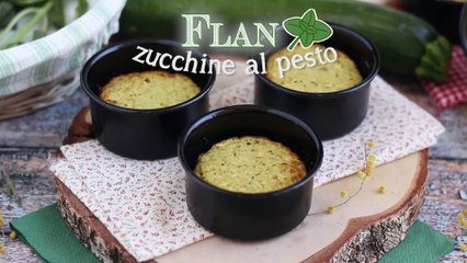 Flan di zucchine, la ricetta veloce e senza glutine